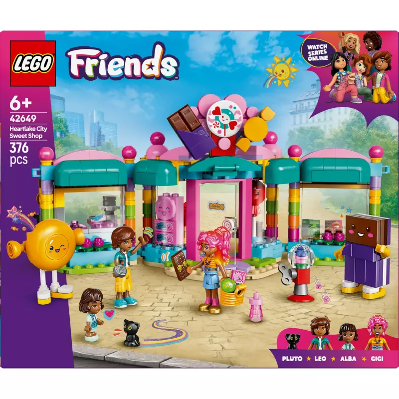 LEGO FRIENDS 42649 Sklep ze słodyczami w Heartlake City