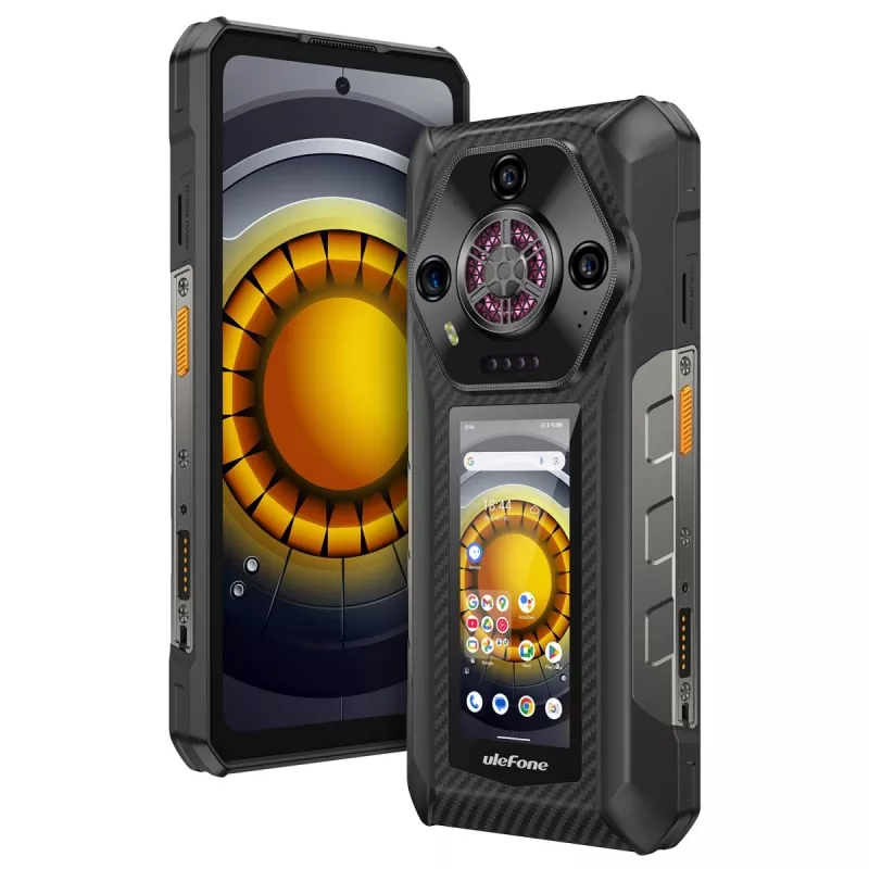 Smartfon UleFone Armor 30 Pro 5G, wyświetlacz 6,58 cala, 16 GB RAM, 512 GB pamięci, czarny