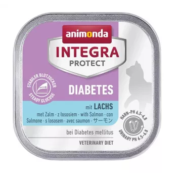 Animonda Integra Protect Diabetes mokra karma dla kotów z łososiem, 100 g