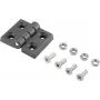 Basetech Zawias plastikowy 60x45x8mm 60 mm 1 szt. (BT-1697227)