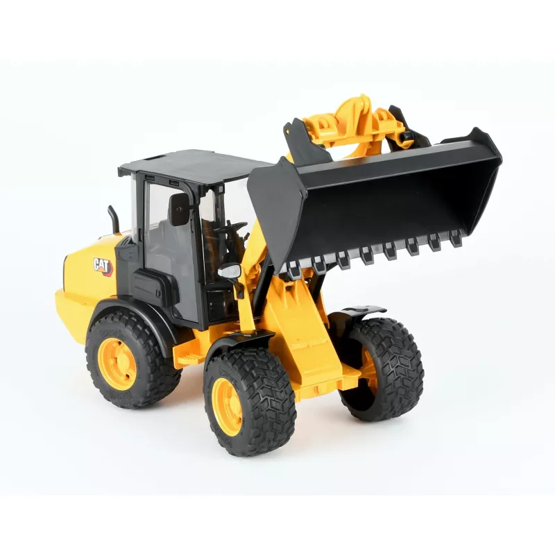 Kompaktowy przegubowy ładowacz kołowy BRUDER BR-02485 model w skali 1:16, odlewany ciśnieniowo pojazd do zabawy