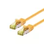 Kabel sieciowy LOGON SSTP Cat6a RJ-45 RJ-45 10 m Żółty