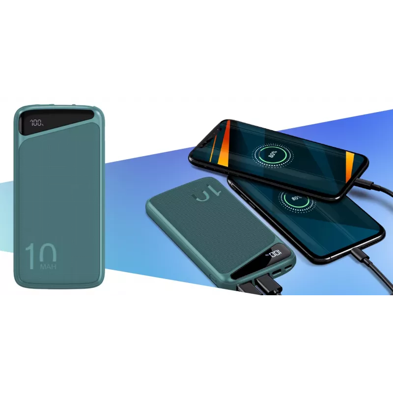 Navitel PWR10 MX ZIELONY Powerbank 10000 mAh