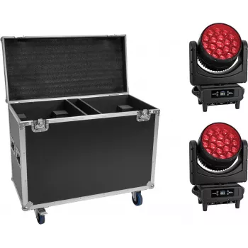 Zestaw LED EUROLITE TMH-H760 2x z obudową IP, z kufrem na kółkach