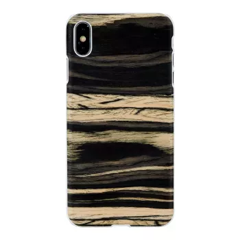 Etui na smartfona man and wood do iPhone XS Max — wykończenie biały Ebony