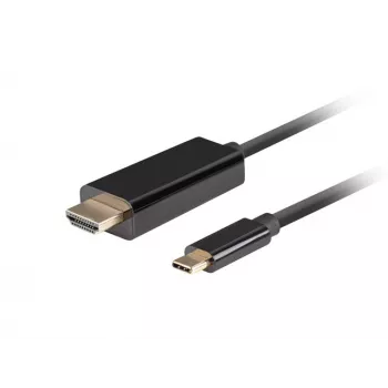 Adapter kabla wideo Lanberg CA-CMHD-10CU-0018-BK 1,8 m USB-C na HDMI