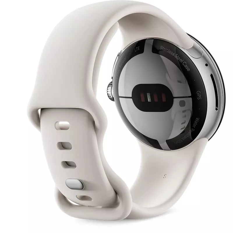 Google - Pasek do smartwatcha – Mały / Duży – Kredowy – do Google Pixel Watch (GA03264-WW)