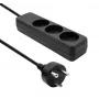 Listwa zasilająca ProXtend K3-KIT15B 3-gniazdowa, kabel 15 m