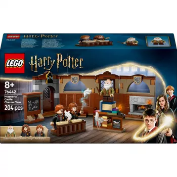 Zestaw konstrukcyjny LEGO Harry Potter Zamek Hogwart Klasa Zaklęć 76442 — 204 elementy, 3 minifigurki, dla dzieci od 8 lat