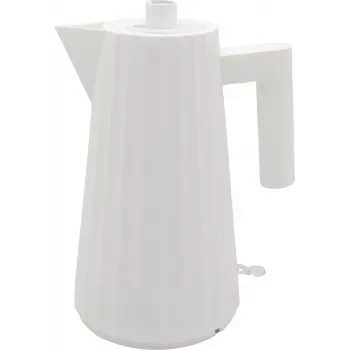 Alessi MDL06 W Plissé Czajnik Elektryczny Biały, Wtyczka EU (MDL06 W)