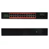Przełącznik sieciowy QOLTEC Gigabit Ethernet PoE 24xRJ45 2xSFP