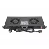 Panel wentylatorowy Extralink EX.19089 19 cali 2 wentylatory z termostatem