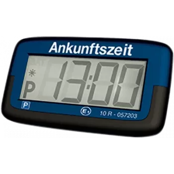 Needit PARK Micro elektroniczna tarcza parkingowa zatwierdzona niebieska