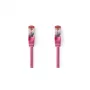 Nedis - Kabel sieciowy - RJ-45 (M) do RJ-45 (M) - 15,0m - SFTP - CAT 6 - Formowany, Okrągły - różowy (CCGP85221PK150)
