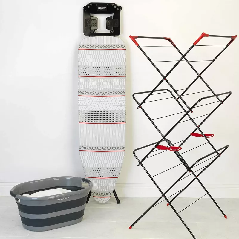 Kosz na pranie Russell Hobbs LA053879GRYFEU7 27 l składany