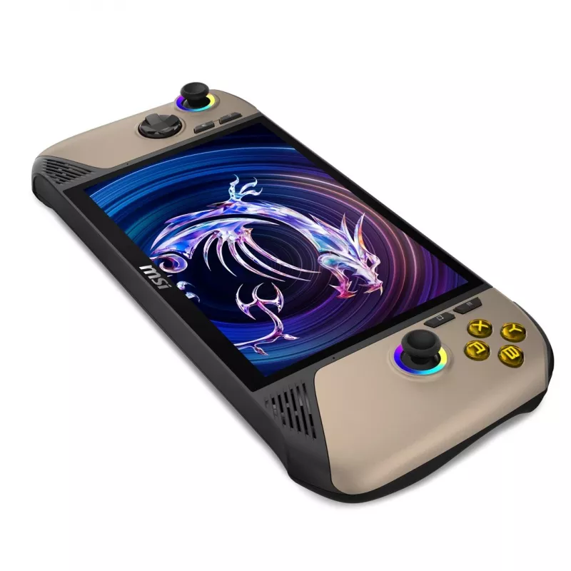 Przenośna konsola do gier MSI Claw 8 AI+ A2VM-037PL 20,3 cm (8) 1 TB Ekran dotykowy Wi‑Fi Beżowy