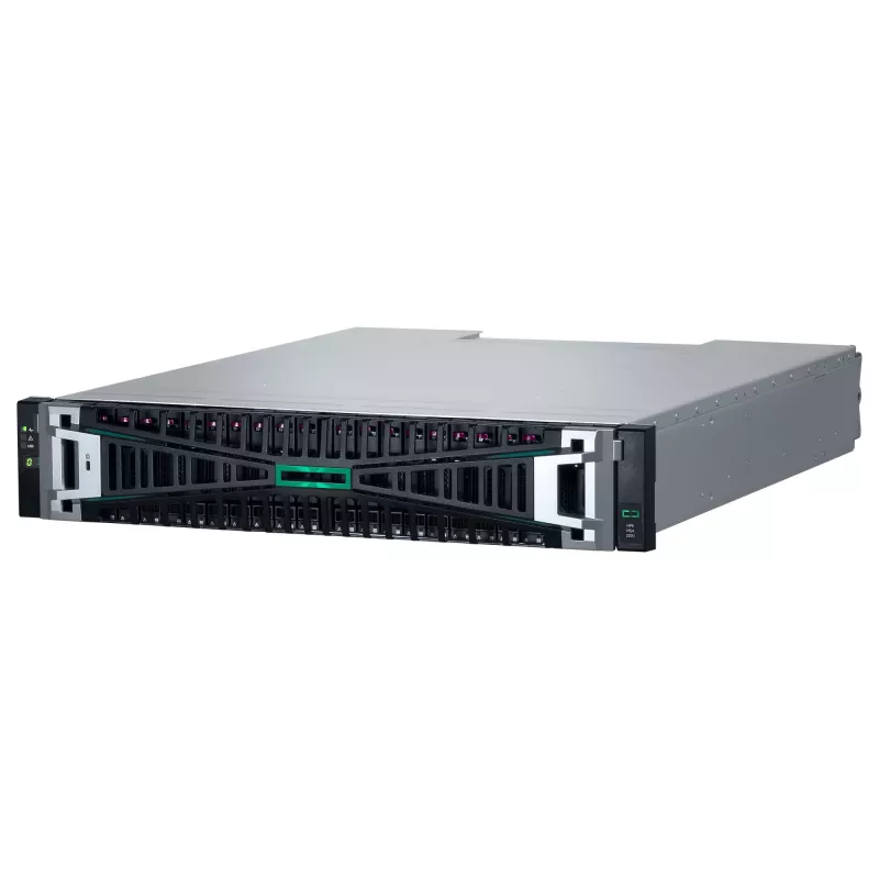 HPE MSA 2070 SFF 2x10/25GbE iSCSI 4-port Cntrl 12x3.84TB SSD 4x10Gb iSCSI XCVR 46TB macierz stor.