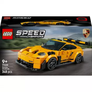 Zabawka konstrukcyjna LEGO Porsche 911 GT3 RS Speed Champions 77239 — skala 1:18, 348 elementów, 9+ lat