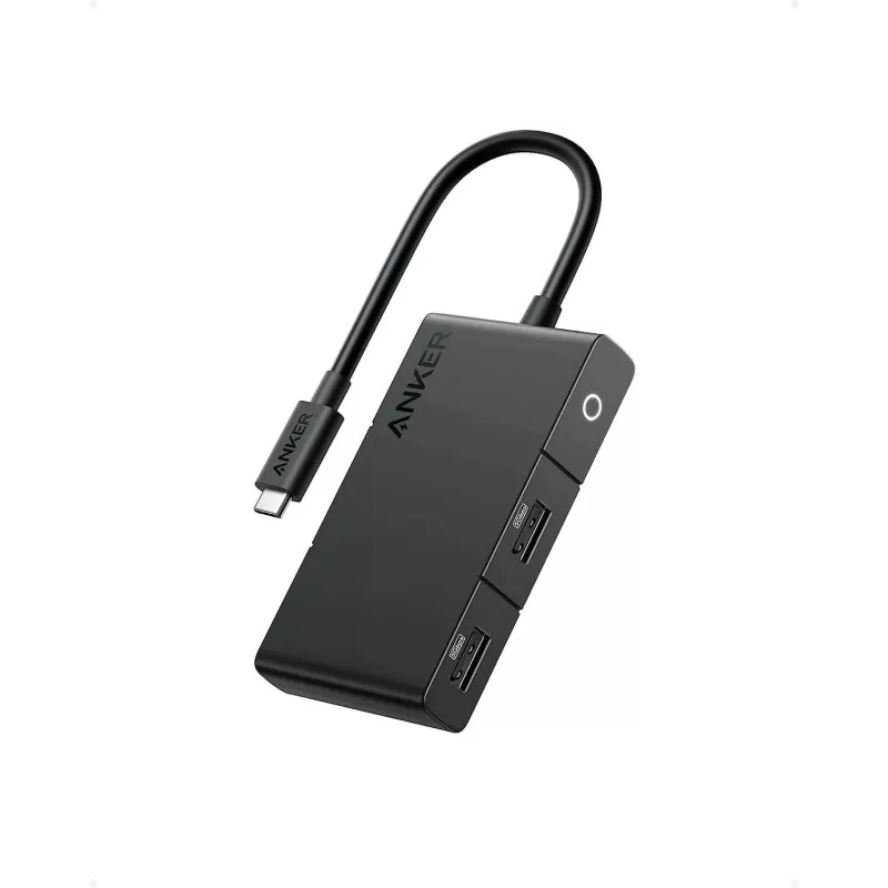 Anker 332 Wired USB 3.2 Gen 1 Type-C Czarny 100W 4K Ultra HD