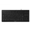 Klawiatura CHERRY STREAM TKL USB AZERTY Francuska Czarna Przewodowa 94 klawisze