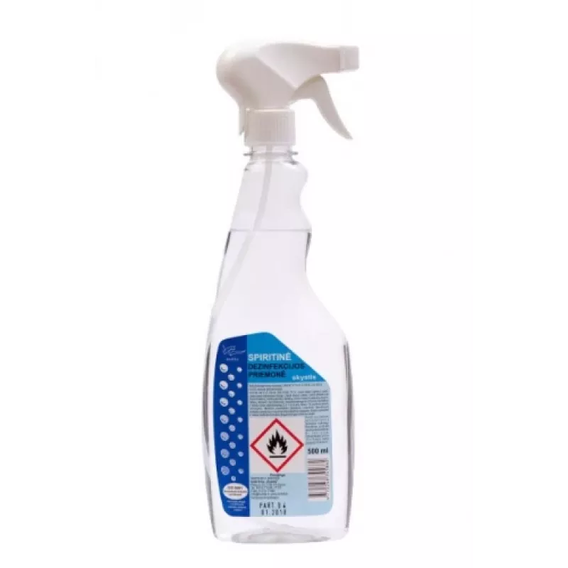Spirit – płyn dezynfekujący do powierzchni, z atomizerem, 500 ml