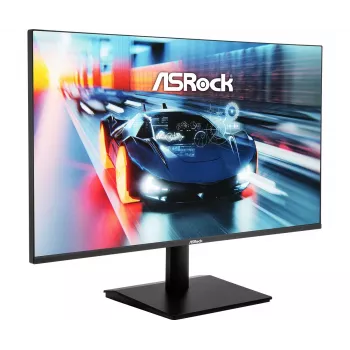 Monitor ASROCK CL25FFB 24.5 cala (62.2 cm) Full HD 1920x1080 IPS LED, 300 cd/m², kąty widzenia 178°, VESA, czarny