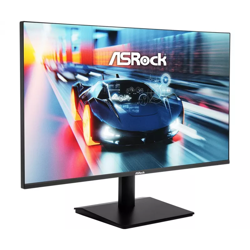 Monitor ASROCK CL25FFB 24.5 cala (62.2 cm) Full HD 1920x1080 IPS LED, 300 cd/m², kąty widzenia 178°, VESA, czarny