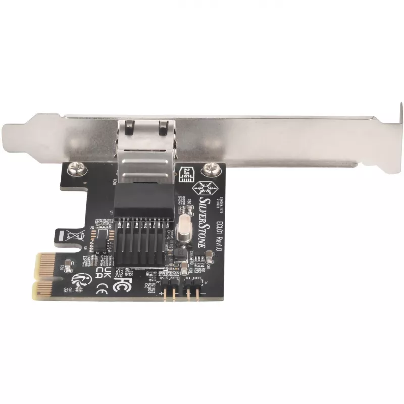Silverstone ECL01, karta sieciowa 2,5G, PCIe