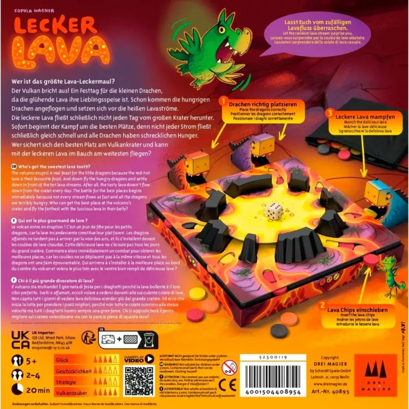Schmidt Spiele 40895 gra planszowa 20 min.