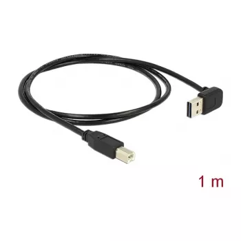 Kabel USB DeLOCK 85558 USB 2.0 1 m USB A USB B Czarny