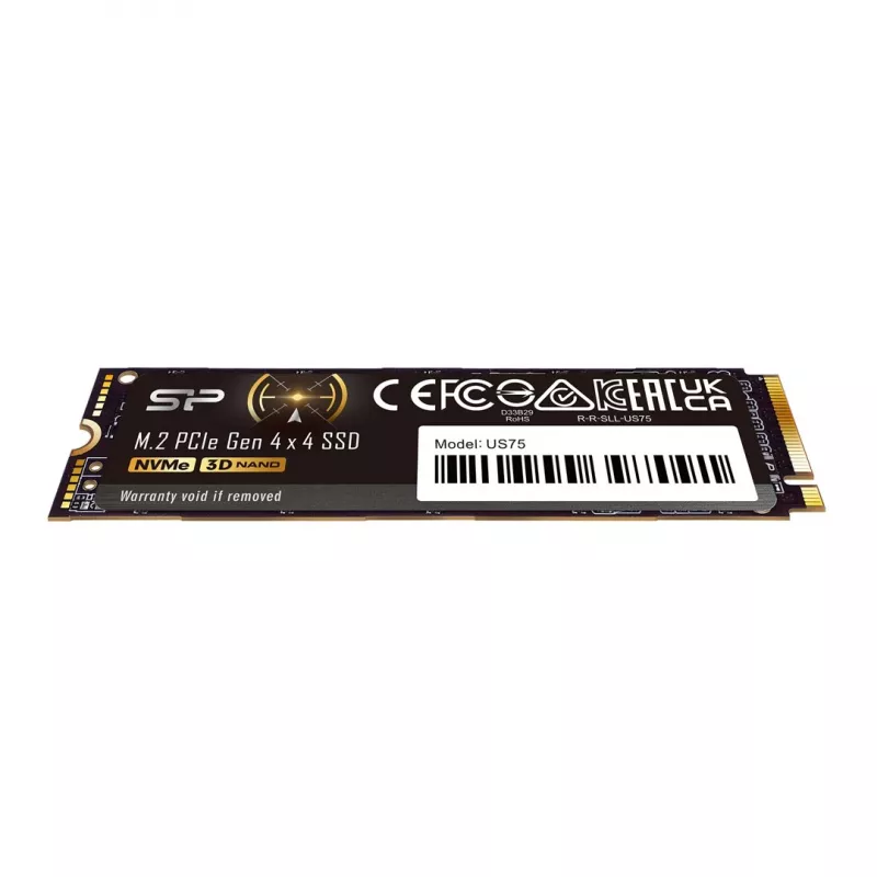 M.2 NVMe SSD Silicon Power US75 4 TB PCIe 4.0 2280, 7000/6000 MB/s