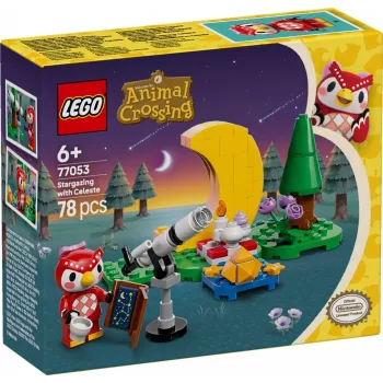 Zabawka konstrukcyjna LEGO Animal Crossing Obserwacja gwiazd z Eufemią zestaw 77053