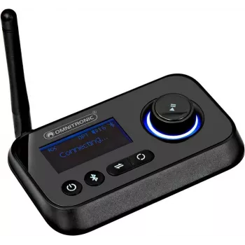 Nadajnik-odbiornik Bluetooth Omnitronic BDT-5.2PRO Aptx HD — bezprzewodowy nadajnik i odbiornik audio