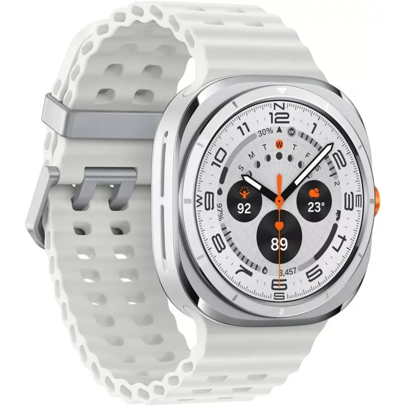 Smartwatch Samsung Galaxy Watch Ultra 47 mm Titanium White — AMOLED 1,5 cala, 4G, 64 GB, 590 mAh