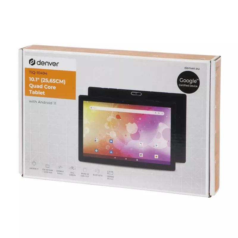 Tablet Denver TIQ-10494 10,1 cala 1,3 GHz 2 GB RAM 32 GB Android 11