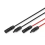 Kabel Digitus DK-SCEC66-0050 6 mm² MC4 5 m Czarny Czerwony