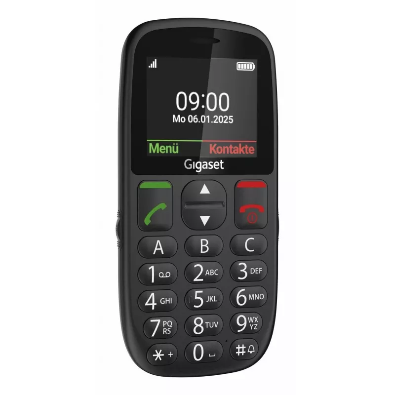 Telefon komórkowy Siemens GL395 Czarny, 5,6 cm / 2,20 cala, aparat 0,30 Mpx (S30853-H1230-R101)