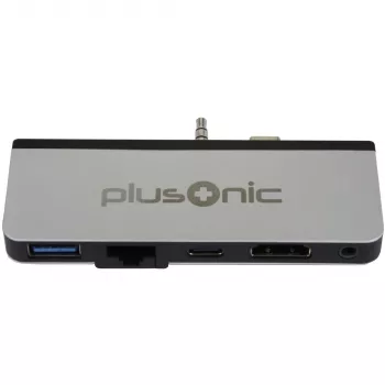 Przejściówka stacji dokującej Plusonic PSUC0165 dla Microsoft Surface Go 5-w-1 USB 3.0, HDMI, Type-C