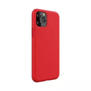Etui na telefon Devia Nature Series do iPhone 12 Pro Max, silikonowe, czerwone