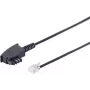 Kabel telefoniczny ShiverPeaks 70000-10 — wtyk TAE F na wtyk Western (RJ), 10 m