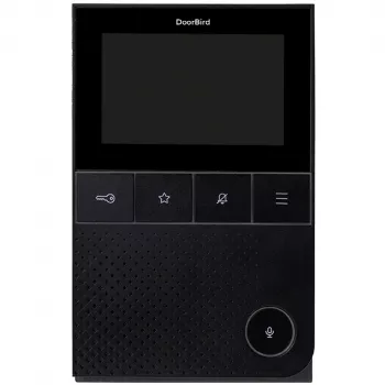 IP wideodomofon DoorBird A1101 Czarny Edition — Stacja bramowa do kontroli dostępu wideo IP (model A1101)