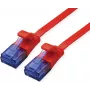 VALUE kabel krosowy Cat.6A (klasa EA) UTP, extra-Flat, Czerwony, 5 m (21.99.2025)