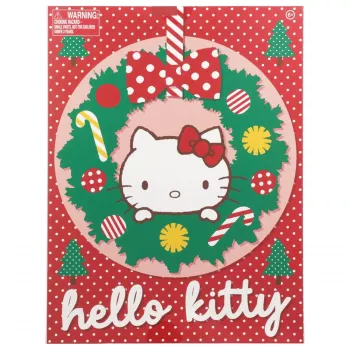 Kalendarz adwentowy Paladone Hello Kitty Artykuły papiernicze 24-dniowy zestaw z codziennymi upominkami papierniczymi