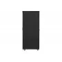 Szafa rack 19 cali LANBERG FF01-8247-12BL, 47U, 800x1200 mm, szklane drzwi przednie