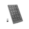 Klawiatura numeryczna Lenovo 4Y41C33791 uniwersalna RF Wireless szara