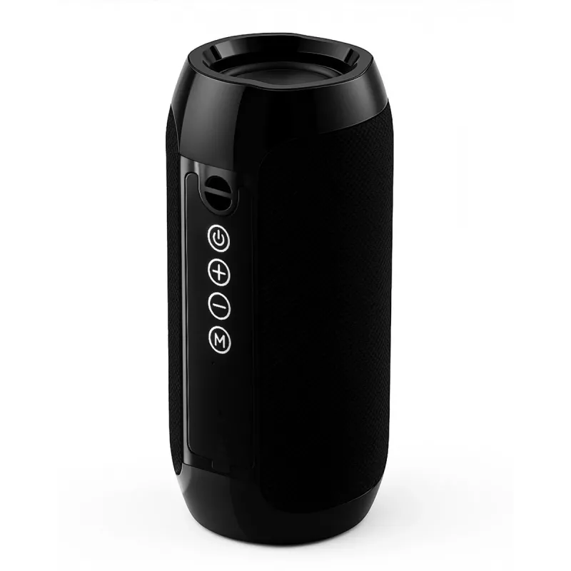 Przenośny głośnik Bluetooth stereo SQUEAK SQ1008 — 14W RMS, Bluetooth 5.3, 1200 mAh, IPX4, FM, LED, AUX, USB