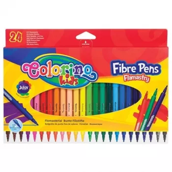 Colorino Kids Pisaki Fibrowe 24 kolory