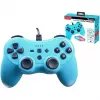 Przewodowy kontroler SUBSONIC SA5488-1 Neon niebieski — dla Nintendo Switch, połączenie przewodowe