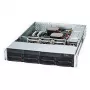 Super Micro Supermicro SC825 TQC-600LPB - Obudowa Rack 2U - E-ATX - SATA/SAS - Hot-Swap 600 W - Czarna (CSE-825TQC-600LPB)