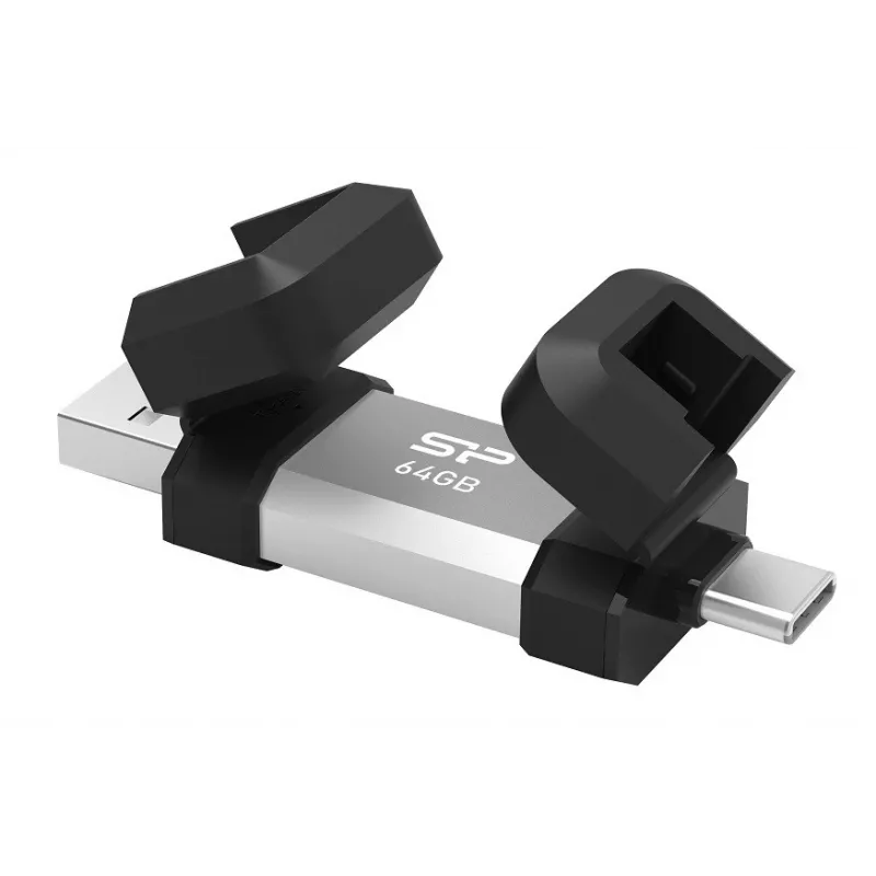 Pamięć USB Silicon Power 64 GB USB Typ-A USB Typ-C SP064GBUC3C51V1S